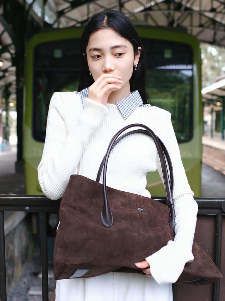 Denu Vento Bag [Suede Brown]