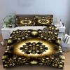 Abstract Floral and Geometric. Bedding Sets Duvet Cover Sets Duvet Covers Pillowcases(1 * Duvet Cover 2 * Pillowcases Without Duvet Insert)