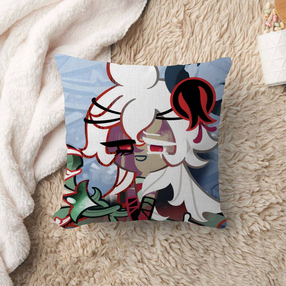 Cookie Run Kingdom Cushion Cover Car Throw Pillow Case For Sofa Car Christmas Gift Xcm Xcm