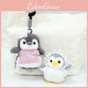 Adorable Escape School Penguin Plush Keychain With Soft Filling For Backpack Charm