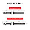 Slim Silicone Strap For Apple Watch Band 45mm 44mm 40mm 41 42-38mm sport bracelet iwatch series 8 7 se 3 4 5 6 9 10 ultra 2 49mm