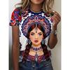 Croatia Football Fans T-Shirt Women Y2K Ringer Tee Croatia Red White Checkered 3D Print Casual Streetwear Tops Men's Shirts