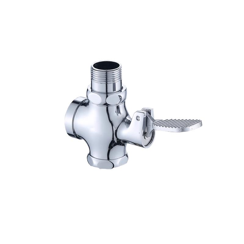 Foot Pedal Toilet Flush Valve, 7.5cm High