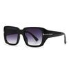 Foreign Trade Cross-Border Popular Modern Sunglasses European and American Street Photography Ins Popular Model Square Sunglasses