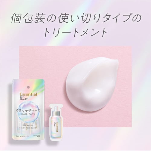 Essential The Beauty Haartextur Beauty Utsuya Charge Haarpackung 9g x 6 Floral Luxe Duft Haarbarriere-Formel