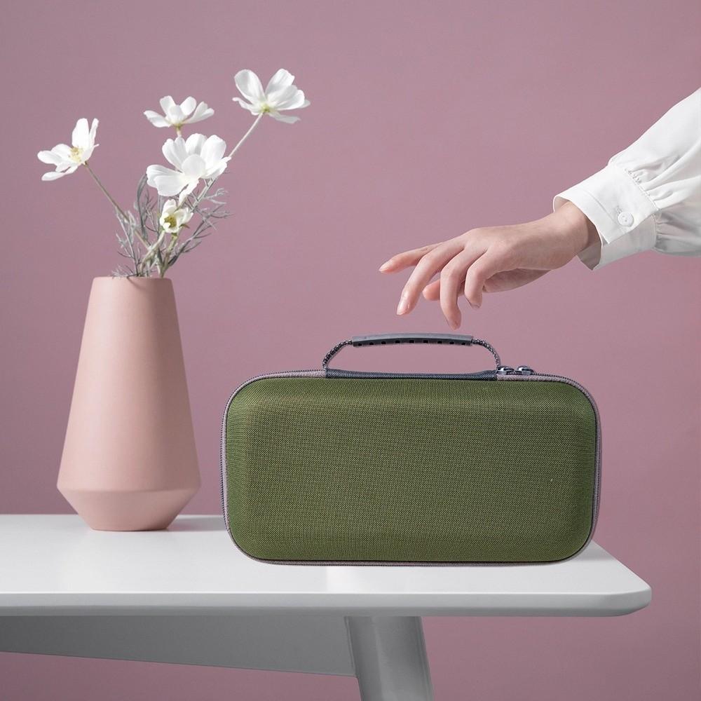Hard Shell Microphone Storage Bag Drop Proof Water-Resistant Microphone Carrying Case Handheld Adjustable Mic Travel Bag