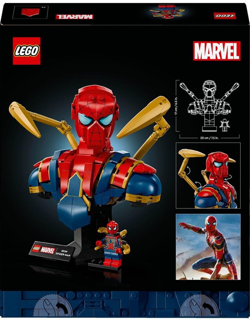 LEGO конструктор Marvel – Железный бюст Человека – паука (76326)