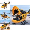 Rescue Helicopter Toy With Inertial Blades For Kids Pretend Play And Gift Use