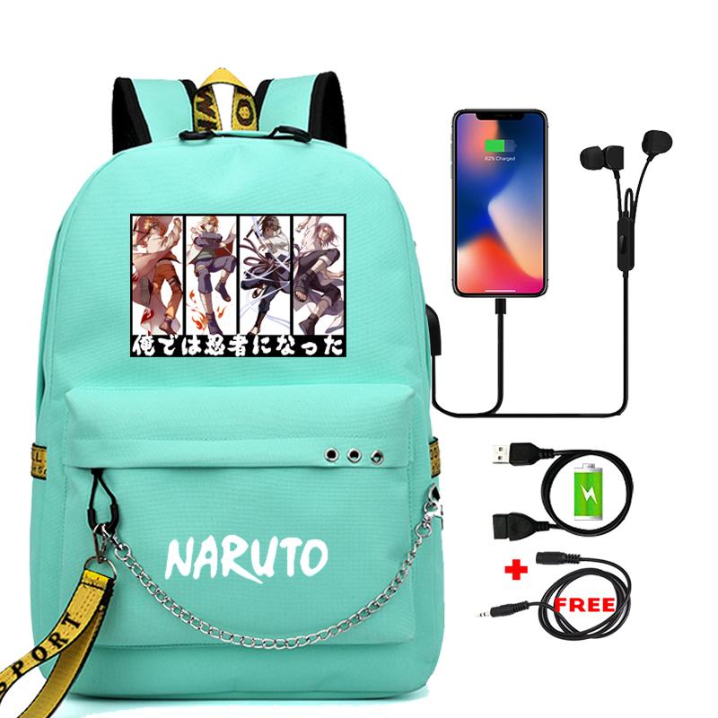 Anime Bookbag Teenage Backpack Unisex School Bag for Boy Girl Cartoon Printing Laptop Bagpack Back To School
