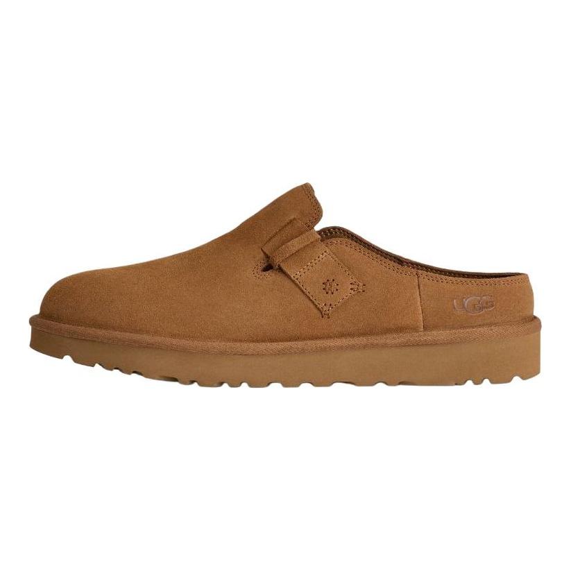 UGG Campout Versatile Retro EVA Anti-Wear Open-Toe Slippers Men slippers Brown 1178852-CHE
