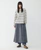 STUDIO TOMBOY Pigment Elastic Skirt_Navy 9176132971