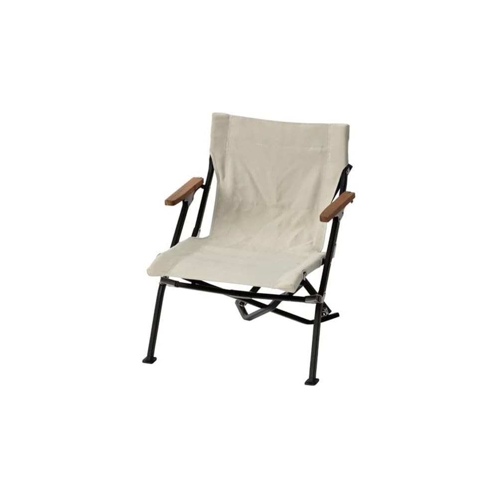 Snow Peak Low Chair 30 Short Ivory Folding Camping Outdoor Chair