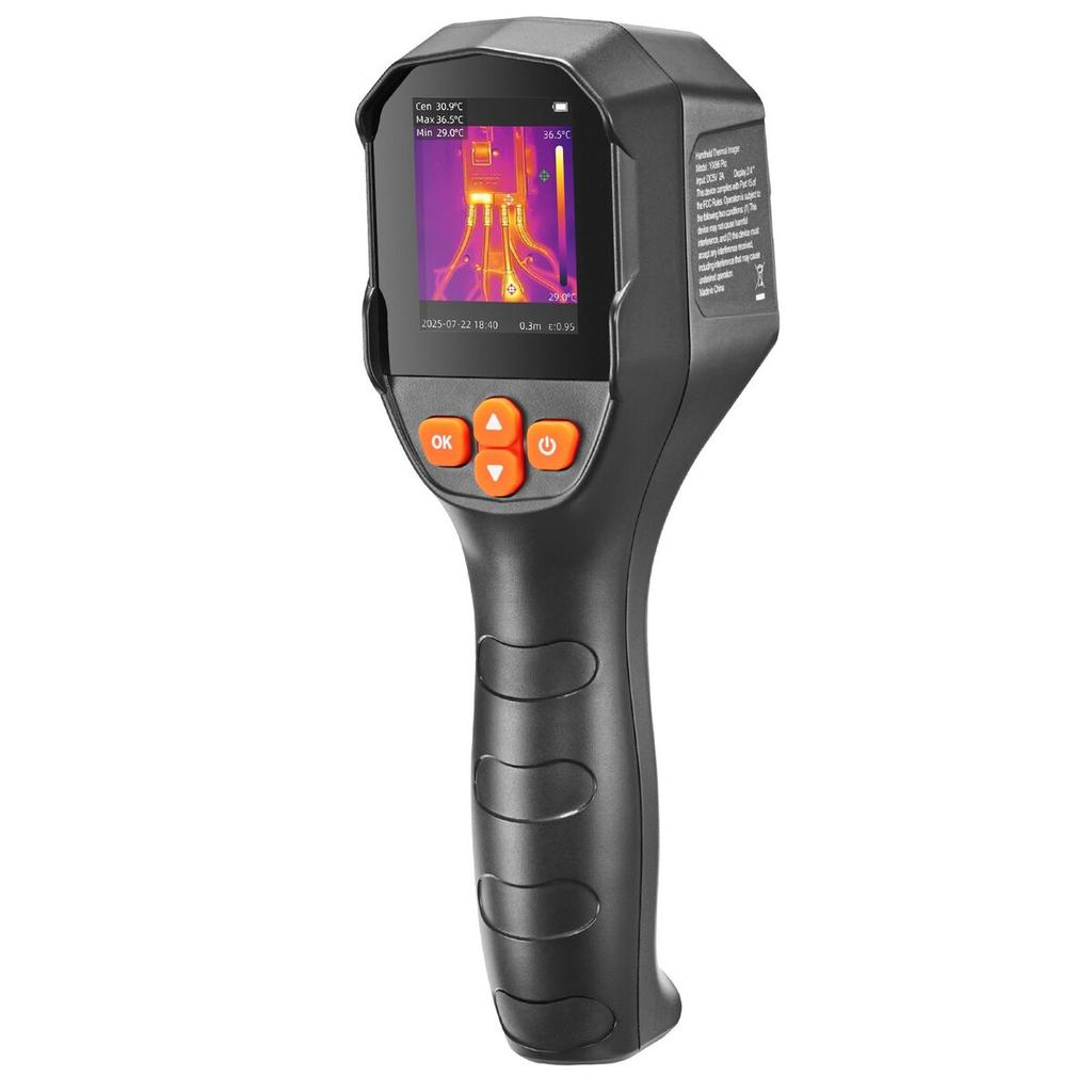 Thermal Camera, TISR Super Resolution 240x180, Thermal Imaging Camera with 2MP Visual Camera, 96x96 IR Resolution, 25HZ Refresh Rate, -4°F To 1022°F,