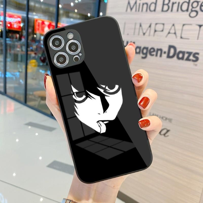 

Чехол для телефона «Тетрадь смерти» для IPhone 14 13 12 11 Pro Max X XR XS 8 7 Plus Цветной чехол для телефона из жидкого стекла iPhone 14