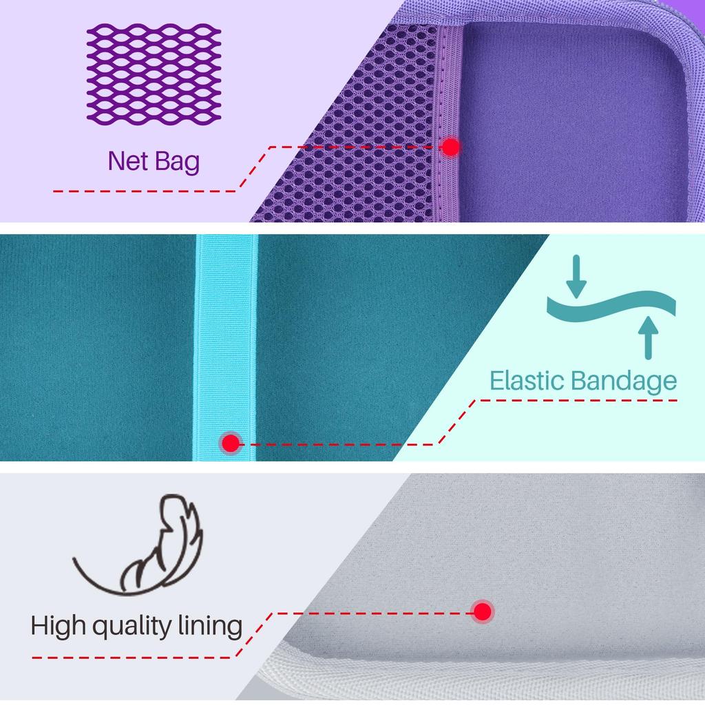 Lebakort Storage Case Compatible with BOSE SoundLink Flex Bluetooth Speaker (2nd Generation) / SoundLink Flex Portable Speaker (Black Case)