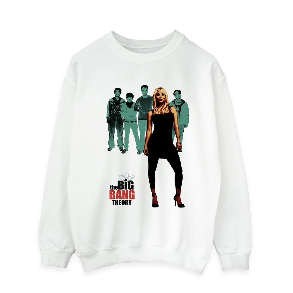 The Big Bang Theory Mens Penny Standing Sweatshirt