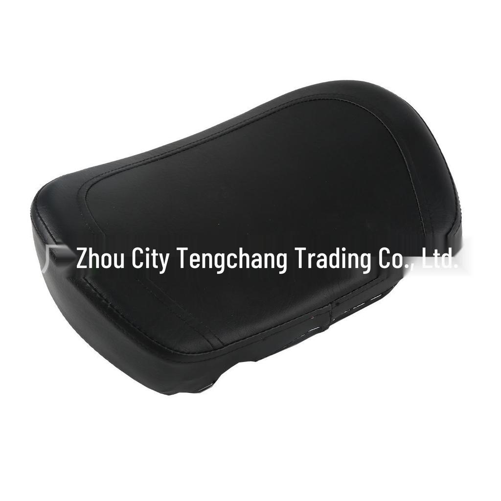 Adjustable Backrest and Quick-Release Seat Cushion with Rear Tail Rack for 97-08 Models