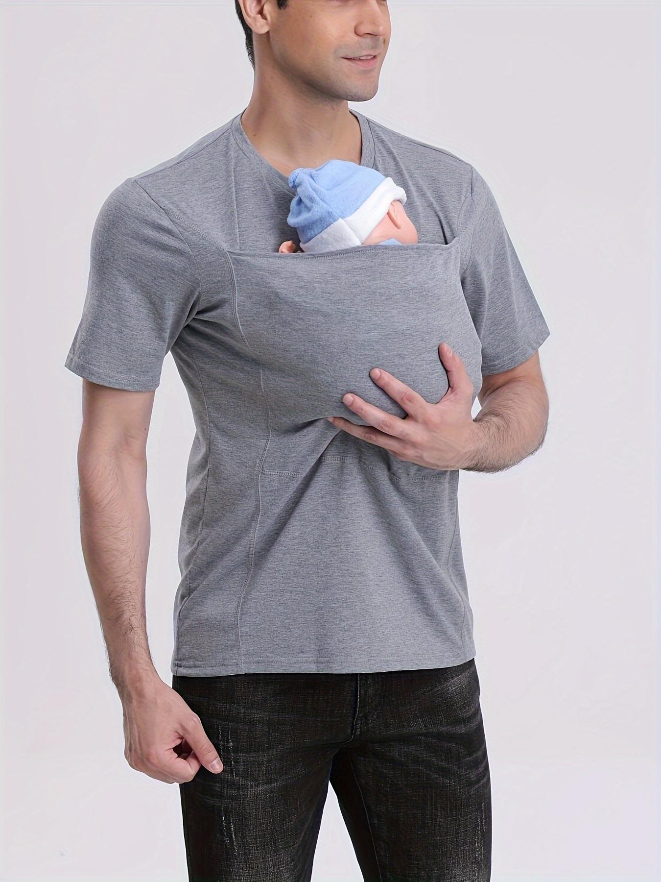 Новая модная повседневная мужская футболка-кенгуру для папы XL 1980₽