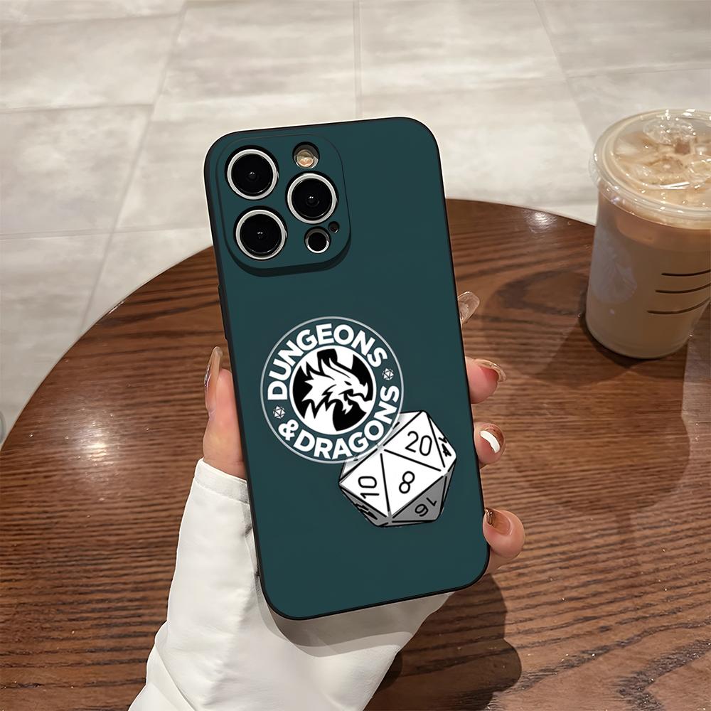 

Dungeons And Dragons DND Phone Case For 17 Pro Max Iphone 14 Pro Max 12 16 15 13 Pro 11 Xr X Xs 8 7 Plus Back Cover iPhone13 Pro