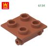 Non-Toxic 210Pcs/Lot 6134 Hinge 2 X 2 Top Block Moc Color Accessories Compatible With Brick Diy Children'S Toy Assembly Parts