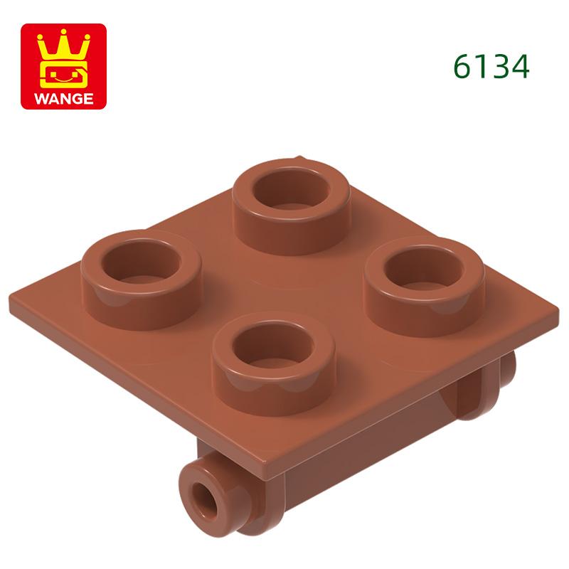 Non-Toxic 210Pcs/Lot 6134 Hinge 2 X 2 Top Block Moc Color Accessories Compatible With Brick Diy Children'S Toy Assembly Parts