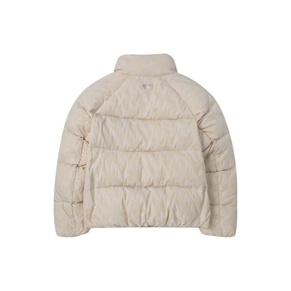 New MLB Down Jacket Women's Light Beige 3FDJM0236-50BGL