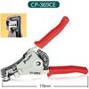 Automatic Wire Stripping Pliers CP-369AE, CP-369BE, CP-369CE: 0.5-3.2mm, 8-22AWG Single Core Wire, Ergonomic Grip, Metal, Rubber, Plastic Material,