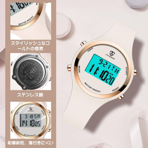 Women's Digital Wristwatch, Men's Unisex Watch, Children's Watch, Sports Watch, Multi-function Watch with Alarm, Date Display, Waterproof Watch, Outdo