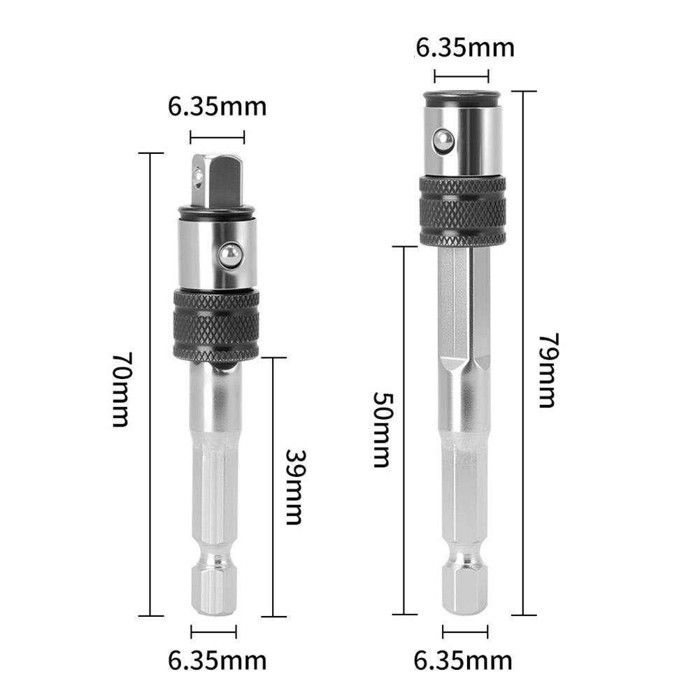 1pc Hex Socket Converter Hex Shank Adapter Drill Bit Converter for Rotary Hammer To Impact Drill Conversion Tool