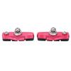 1 Pair Road Bike Brake Pads Folding Bicycle Brake Blocks Shoes Cycling AccessoriesRed