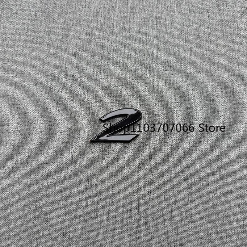 Car Front Trunk Bright black Emblem for Mazda 2 Mazda2 3D Body Replaced Sticker Rear Tail Refitting Decoration Logo Hood Badge JYE3