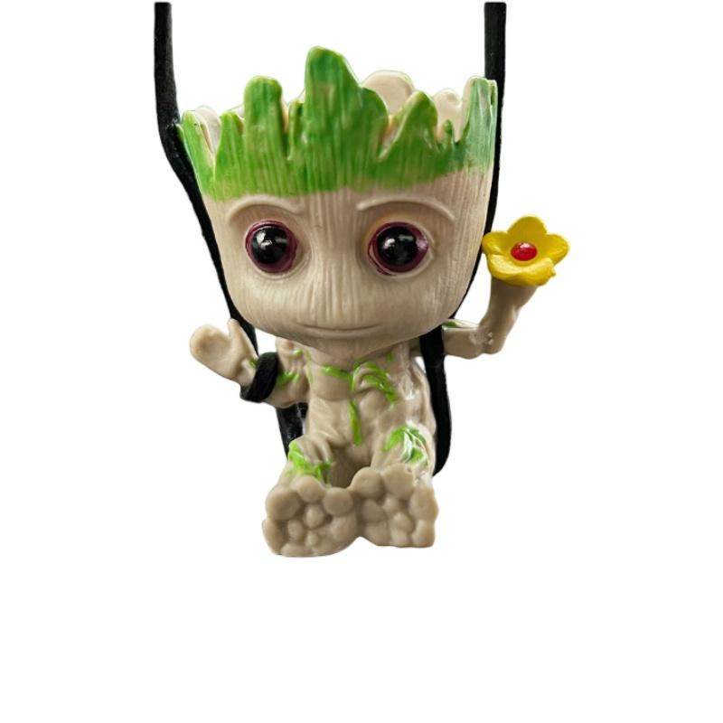 Kakaxin Автомобильный кулон Сделай сам Автомобильные аксессуары Смола Дерево Человек Подвесное украшение Оптом Flower