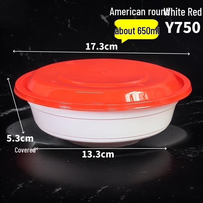 

MOLUONA Disposable Round Meal Prep Containers