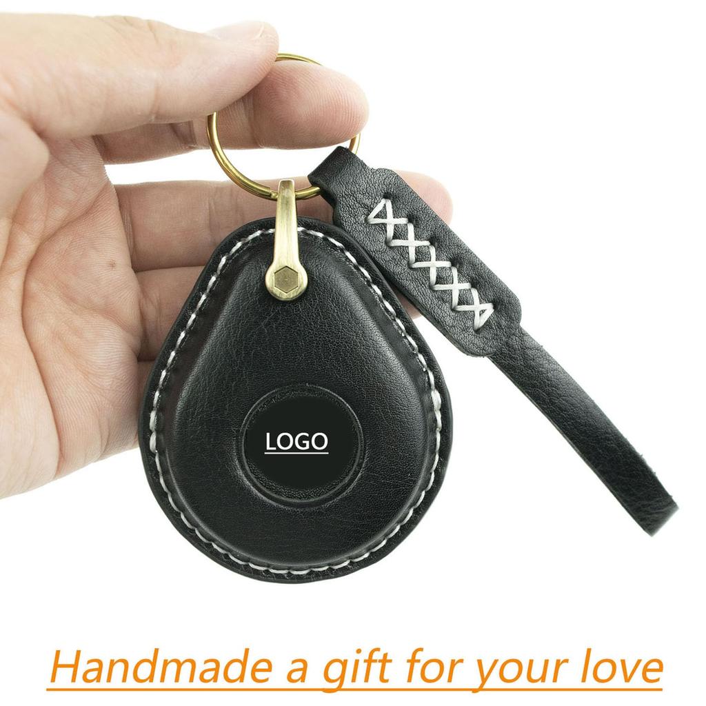 [Fullibars] Skórzany pokrowiec na brelok do kluczy kompatybilny z pilotem Harley Davidson 2007-obecnie, obudowa kluczyka motocyklowego X48/XL883/XL1200 itp., model DIY