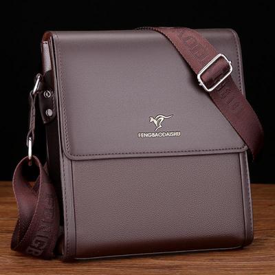 Borsa a tracolla da uomo 2025 di grande capacità business casual - Stili tablet orizzontale e verticale