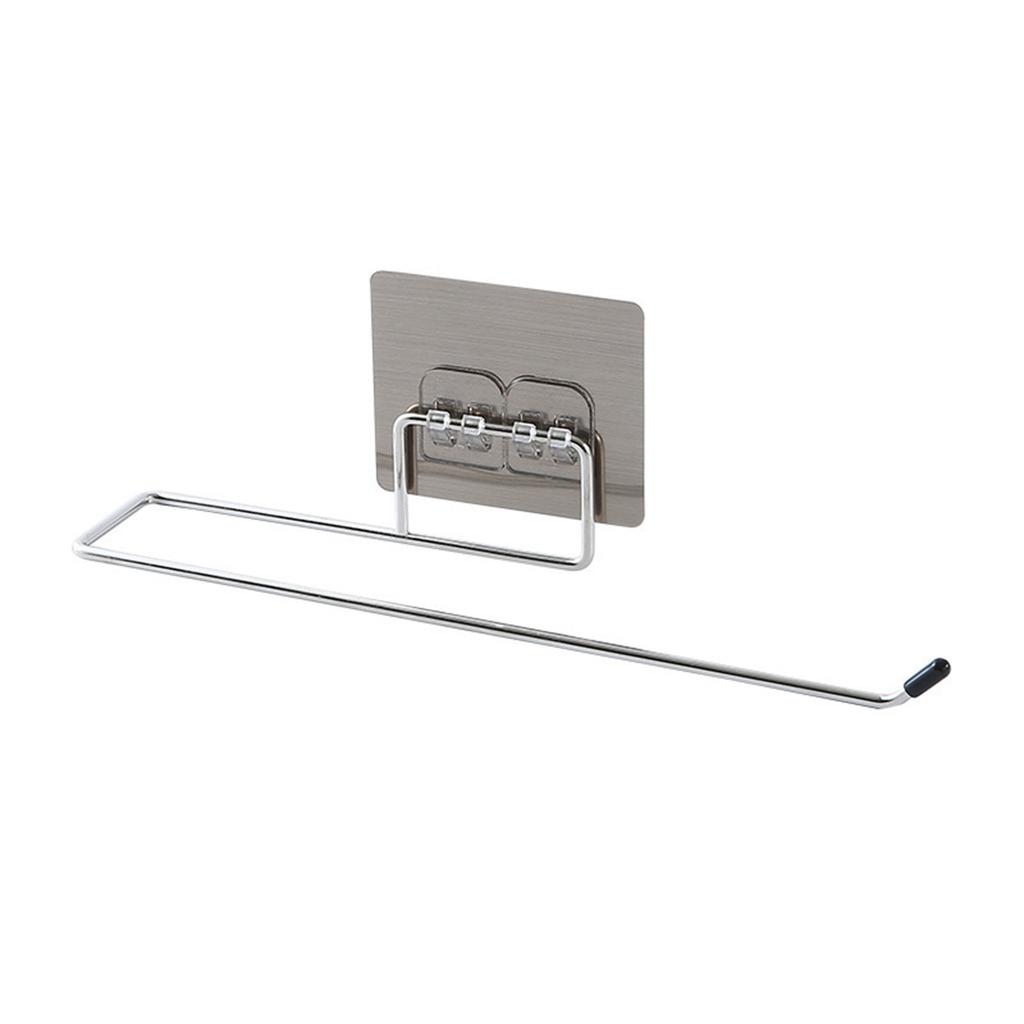 Toilet Paper Roll Holder Dispenser Metal Hanging Adhesive Toilet Paper Holder for Household Accessories