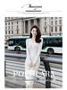 Elegant Slimming V-Neck Wool Knit Dress - French Retro Style