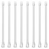 62KD 2/4/6/8/10Pcs Vertical Blinds Replacement Pull Rods with Hook and Handle for Door Window Curtain Shade Tilt Wand