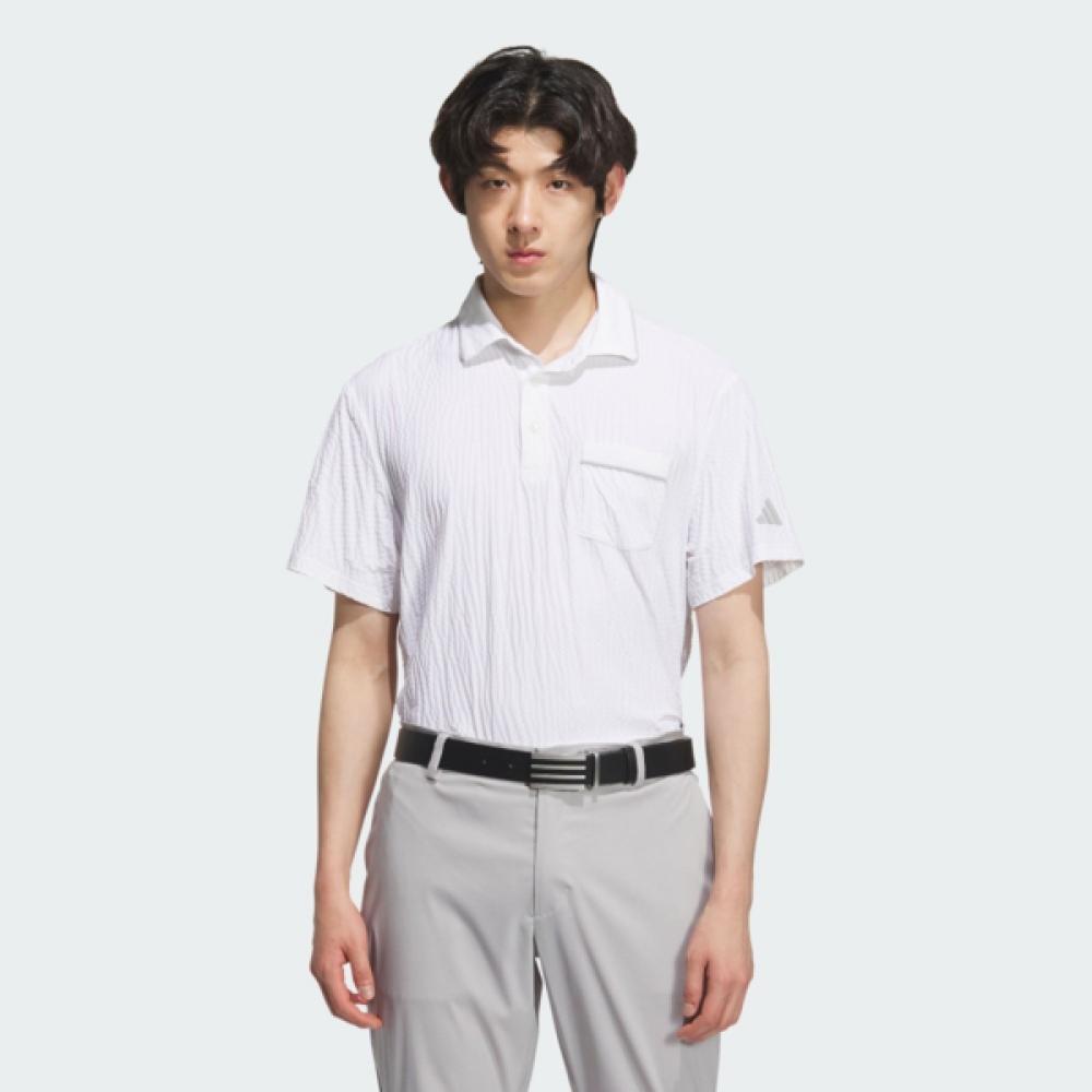 

Adidas Гольф AdidaS Golf Мужская футболка поло из сирсакера Je7149 M(95)