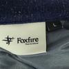 Foxfire knit Zip jacket L Navy Men's Used