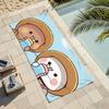 Cartoon BuBU Dudu Kawaii Towel Soft Lightweight Anti-Sand Large Beach Towel Quick-Drying Bath Sports Family