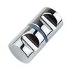 Stainless Steel Back-to-Back Puller Glass Door Knob Bathroom Push Shower Handle