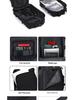 Tactical Outdoor 3P Backpack with Molle System - Multi-Functional Oxford Cloth Travel Bag