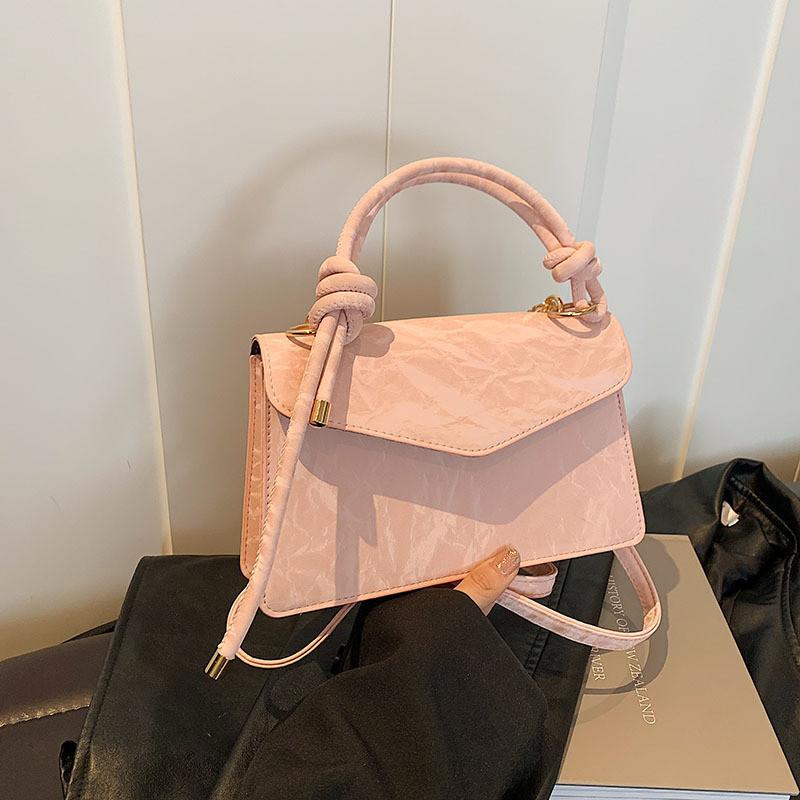 Chic And Trendy Women's Handbag 2024 Pu Leather Shoulder Bag With Phone Pocket