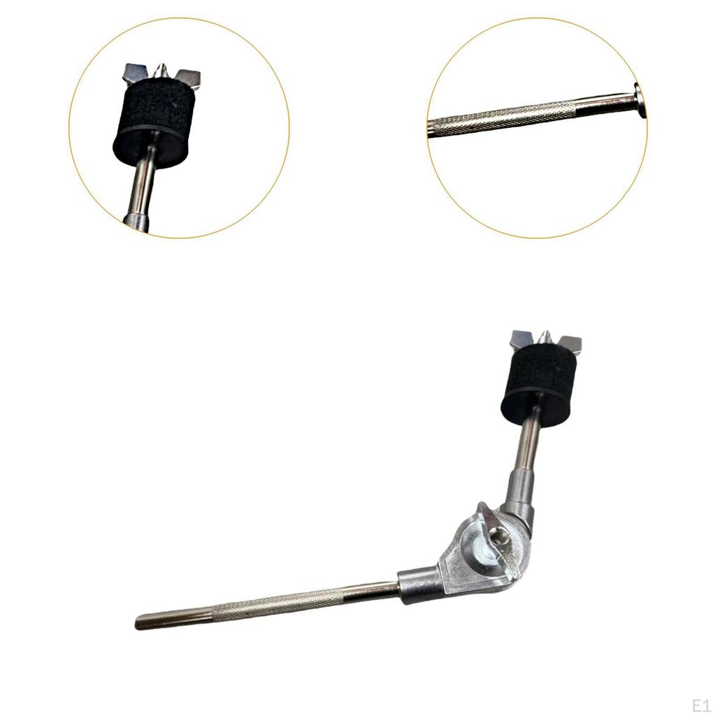 Cymbal Clamp Holder Music Instrument Accessory Adjustable Hardware Professional Metal Drum