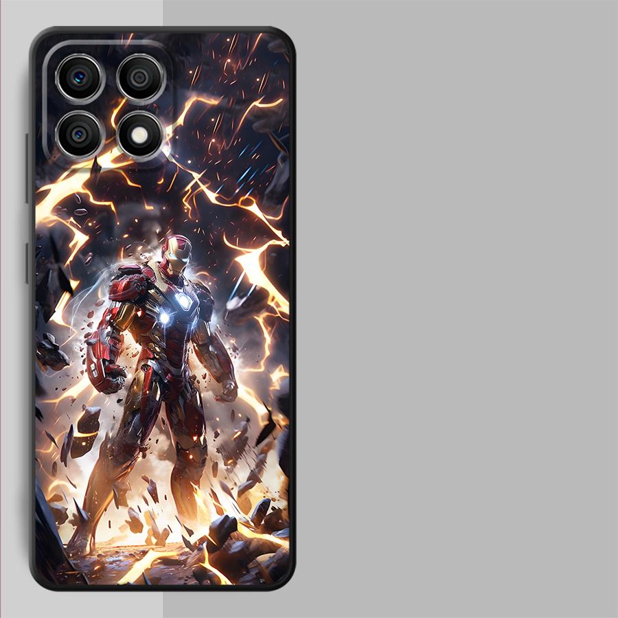 Marvel Lightning Iron Man Case for Honor 8X X7 90 X5b 70 Magic5Lite X6 200 400 Lite X8 X9a Funda Phone Cover