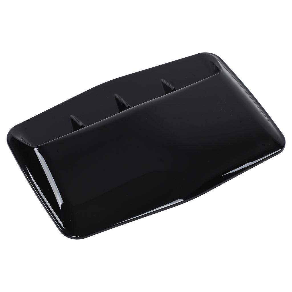 Car Hood Scoop Cowl ABS Vent Decorative Cover with Tape for Automotive Modification