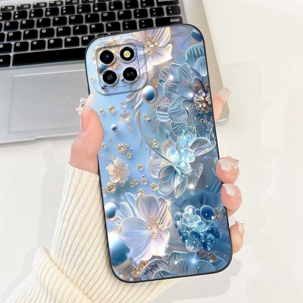 For Infinix Smart 6 HD Case Silicone Cute Fashion Butterfly Flowers Love Painted Cover For Smart 6 HD Infinix X6512 Phone Case