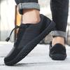 Herren Barfuß Freizeitschuhe Schwarz Breite Fußspitze Fahrerschuhe Graue Sneaker Yoga Fitnessschuhe Große Größe