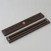 Ebony Lying Incense Box Wooden Line Incense Box Sandalwood Burner Line Incense Plug Red Light Sandalwood